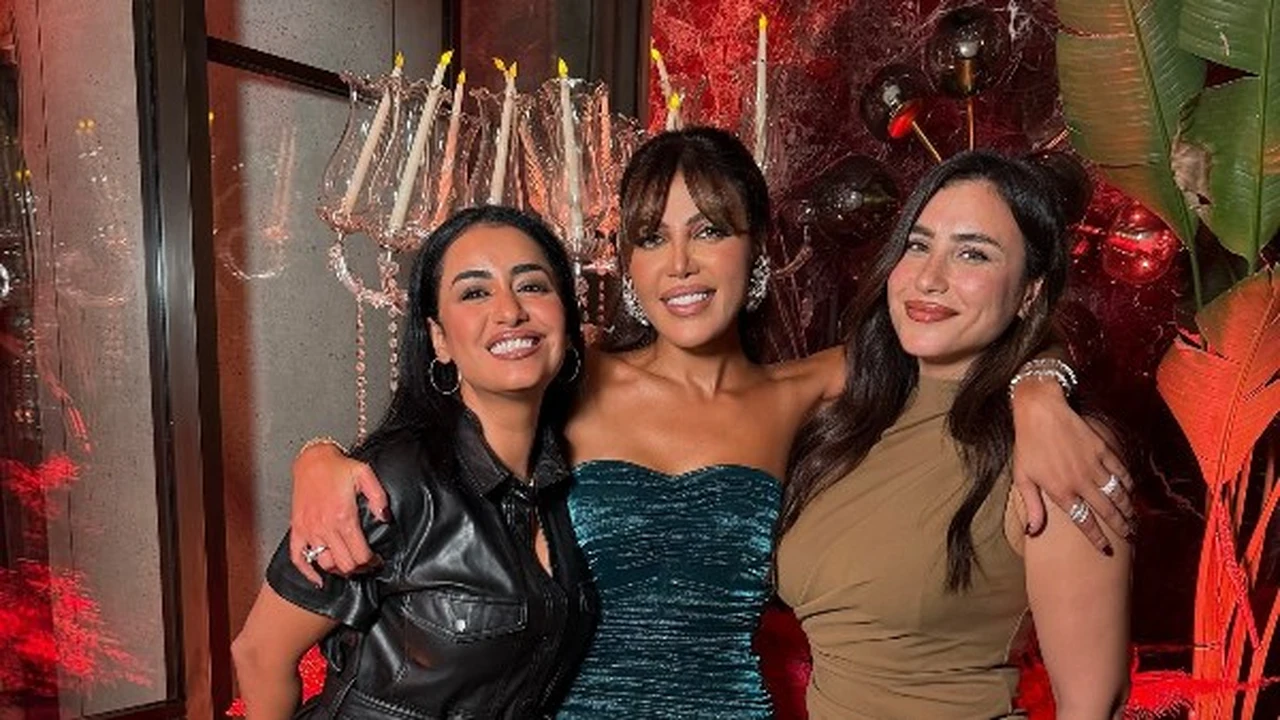 ريهام حجاج تخطف الأنظار في عيد ميلادها بفستان ملفت وجذاب للجمهور